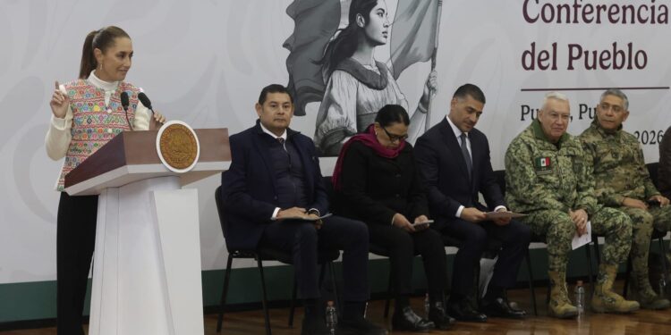 Sheinbaum anuncia inversión de 13 mil millones de pesos para reconstrucción tras lluvias; 2,500 millones serán para Puebla