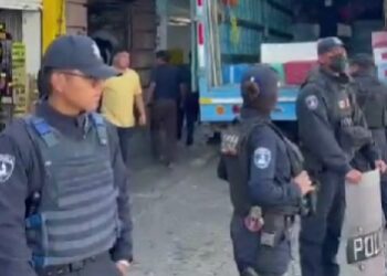 Policía Estatal intervienen en inmueble del Centro Histórico por conflicto de arrendamiento