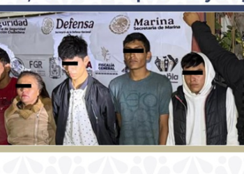 Desmantelan presunta banda de narcomenudistas en Amozoc