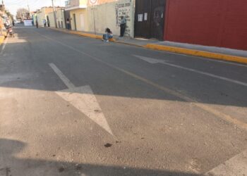 Entrega Tonantzin Fernández 2 rehabilitaciones de calles en San Matías Cocoyotlas