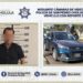 Mediante cámaras de videovigilancia, policía de San Pedro Cholula recupera vehículo con reporte de robo