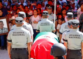 Guardia Nacional rinde honores póstumos a sargento poblano caído en Jalisco