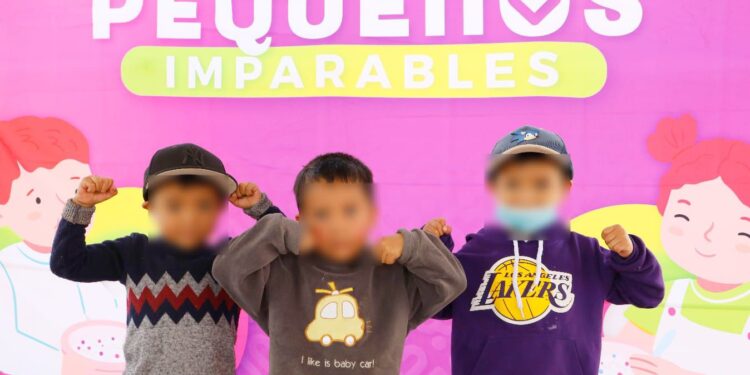 DIF Puebla Capital mejora la nutrición de niñas y niños de San Miguel Espejo con el programa “Pequeños Imparables”