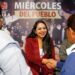 Refrenda Tonantzin Fernández cercanía y sensibilidad con las y los cholultecas a través del “Miércoles del Pueblo”