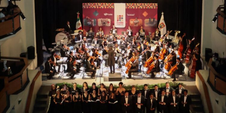 Presenta Gobierno de la Ciudad Concierto de Gala de la Orquesta Filarmónica Angelopolitana