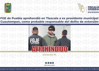 La FGE de Puebla aprehendió en Tlaxcala a ex presidente municipal de Cuautempan, como probable responsable del delito de extorsión