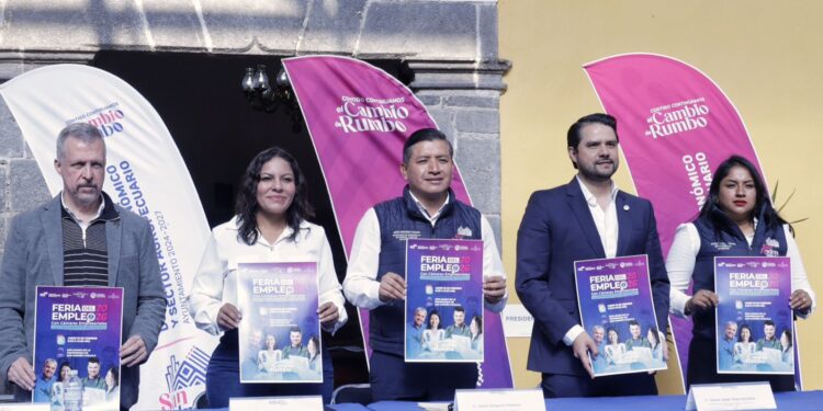 San Andrés Cholula ofrecerá más de 150 vacantes en Feria del Empleo 2026