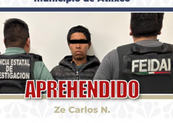 Detienen a hombre por ataque con desarmador durante robo en Atlixco