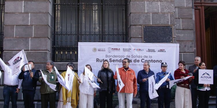 Inauguran la Ruta Senderos de Cantona para impulsar el turismo durante el Mundial