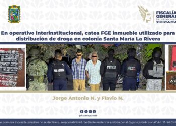 FGE catea  inmueble utilizado para distribución de drogas en colonia Santa María La Rivera