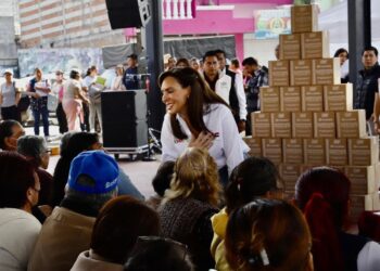 Entrega MariElise Budib más de 11 mil despensas del programa “Alimentación Imparable” en San Sebastián Aparicio