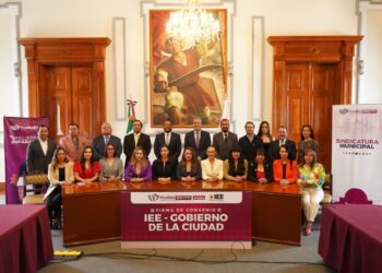 Fortalece Pepe Chedraui coordinación institucional con firma de convenio con IEE