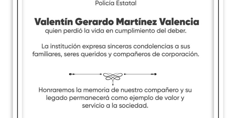 Gobierno de Puebla lamenta fallecimiento de policía estatal tras accidente en la México-Puebla