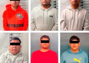 Seis hombres fueron detenidos en Tecamachalco están vinculados con el cobro de piso