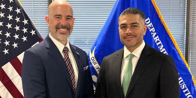 Harfuch se reúne con director de la DEA; discuten lucha contra el narcotráfico