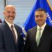 Harfuch se reúne con director de la DEA; discuten lucha contra el narcotráfico