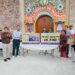 Andrés Villegas entrega apoyos al barrio de San Juan, Tecamachalco