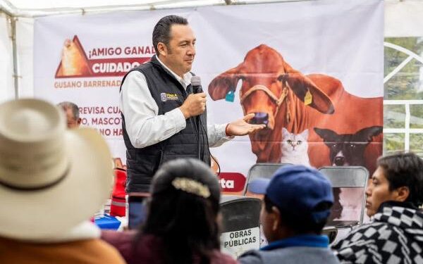 Refuerza Gobierno Estatal prevención del gusano barrenador en la Sierra Negra