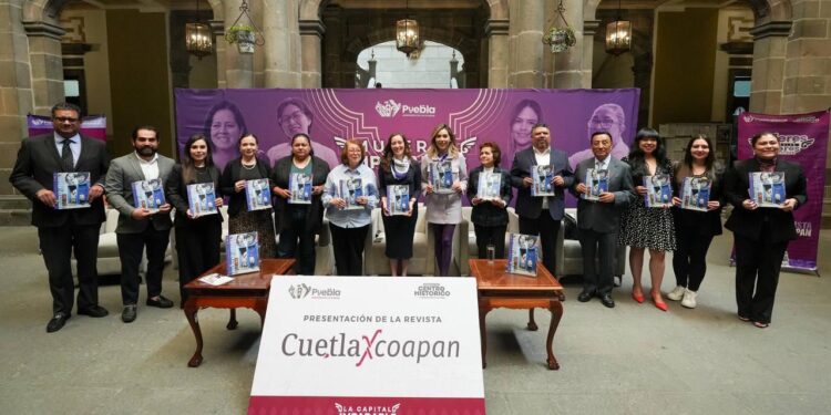 Gobierno de Pepe Chedraui presenta tomo 45 de la revista Cuetlaxcoapan en el marco del Día Internacional de la Mujer