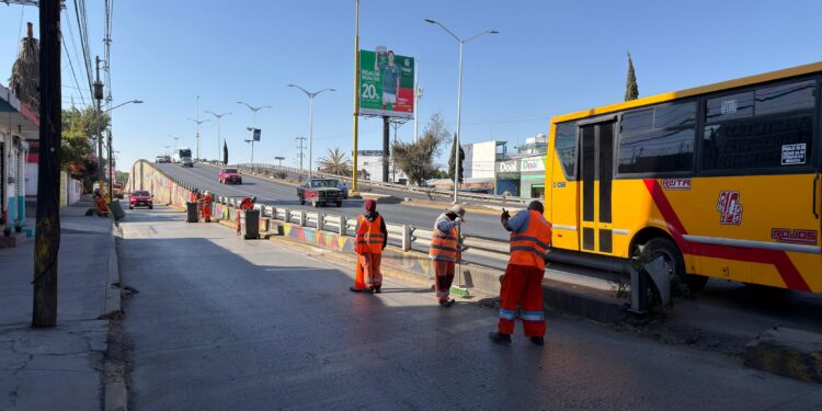Refuerza Gobierno de Pepe Chedraui limpieza integral en accesos principales de la ciudad