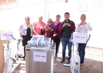Fortalece DIF Municipal de San Pedro Cholula el Centro de Rehabilitación Integral con nuevo equipamiento
