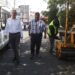 Supervisa Pepe Chedraui cuadrillas de bacheo en El Carmen