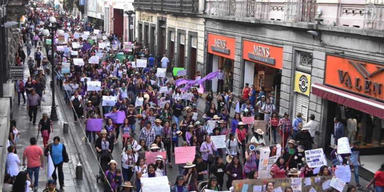 8M en Puebla: marchas y rutas confirmadas en la capital