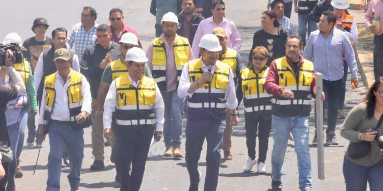 Avanza rehabilitación de Avenida Circunvalación; buscan mejorar movilidad en Puebla