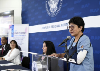Presenta directora del Complejo Regional Norte de la BUAP su Primer Informe de Labores