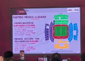 Arranca preventa de boletos para el México vs Ghana; precios superan los 3 mil pesos