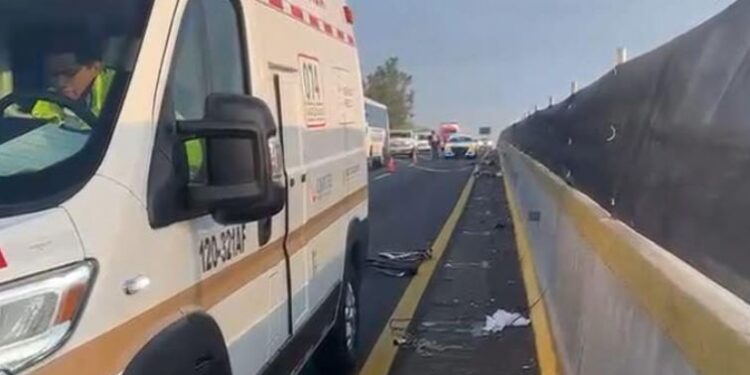 Muerte brutal de ciclista en la México-Puebla