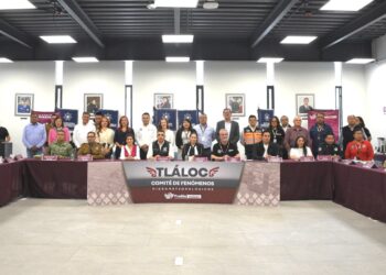 Gobierno de Pepe Chedraui fortalece estrategia preventiva ante temporada de lluvias a través del Comité Tláloc