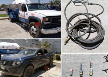 Detienen fuerzas de seguridad a hombre con gas de procedencia ilícita