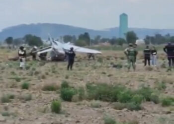 Avioneta se desploma en Huejotzingo; reportan víctimas mortales
