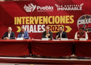 Puebla lanza “Calles al 100” con inversión millonaria para mejorar vialidades