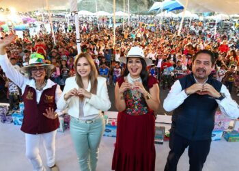 Ceci Arellano y Tonantzin Fernández llevan alegría a miles de niñas y niños con el Festival Tlazopilli