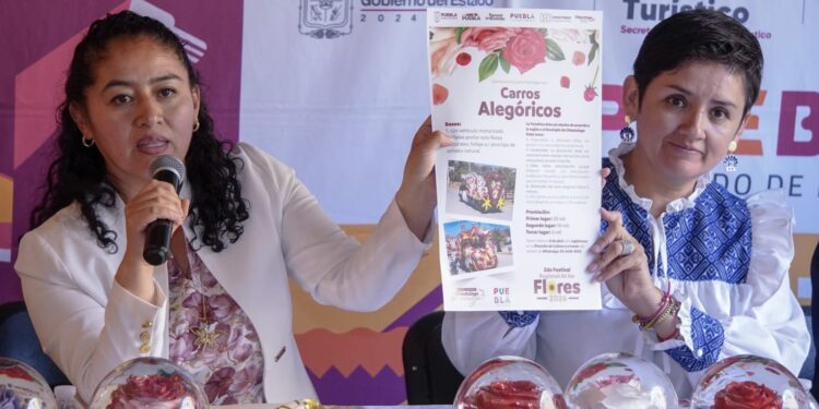 Invitan al Festival de las Flores 2026 en Chiautzingo; participarán más de 800 productores