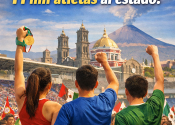 Puebla será sede de la Olimpiada Nacional CONADE 2026; llegarán más de 11 mil atletas al Estado