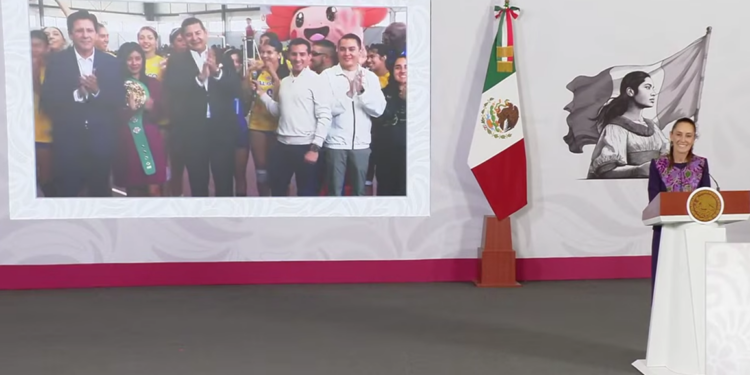 Sheinbaum felicita a Armenta y a Rommel Pacheco por la Olimpiada Nacional