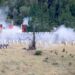 Con patriotismo y disciplina se escenifica la Batalla del 5 de Mayo en Puebla