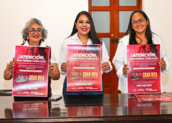 Tonantzin Fernández presenta festejo para celebrar a las mamás de San Pedro Cholula