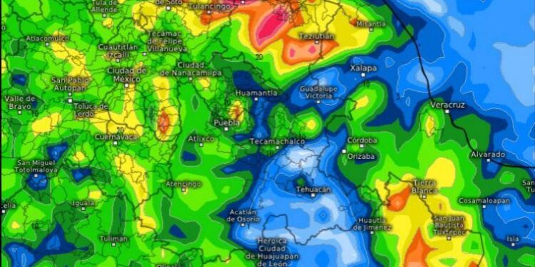 Alerta Protección Civil por lluvias por frente frío 50