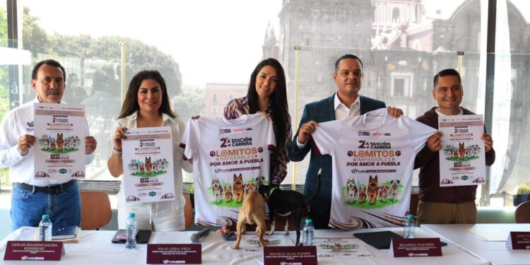 Invita Gobierno de Pepe Chedraui a la segunda edición de la Carrera “Lomitos Imparables Por Amor a Puebla”