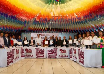 Refuerza Tonantzin Fernández compromiso con la educación superior en San Pedro Cholula