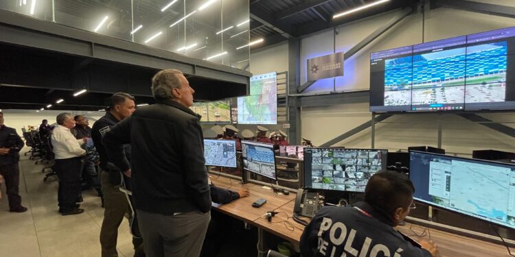 Supervisa Pepe Chedraui monitoreo con drones en la DGERI por lluvias en la capital