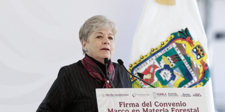 Alicia Bárcena visitará Puebla este martes, anuncia Alejandro Armenta