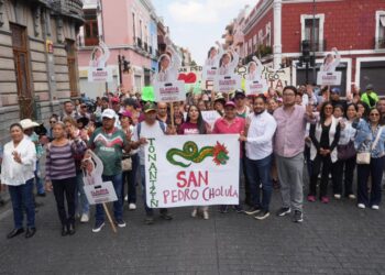 Desde Puebla, Tonantzin Fernández respalda el proyecto de transformación encabezado por Claudia Sheinbaum