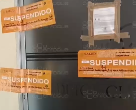 Salud coloca sellos de clausura a clínica de Detox Clínica