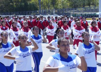 Más de 8 mil estudiantes participarán en el Desfile del 5 de Mayo en Puebla