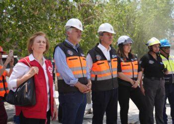 Pepe Chedraui encabeza Primer Simulacro Nacional 2026 en Agua Santa